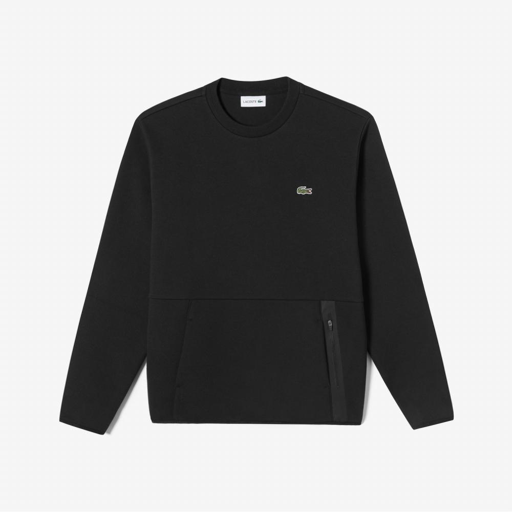 

Мужской пуловер с круглым вырезом из технического трикотажа LACOSTE SH405E52N 031