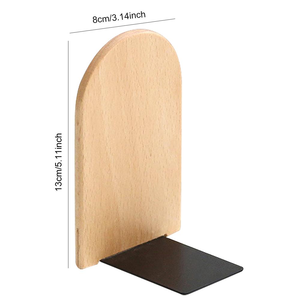 Haushaltsregal Buchstütze Ständer Arbeitszimmer Schlafzimmer Bücherregal Buchstützen Anti-Kipp-Buchregale Festival Rund