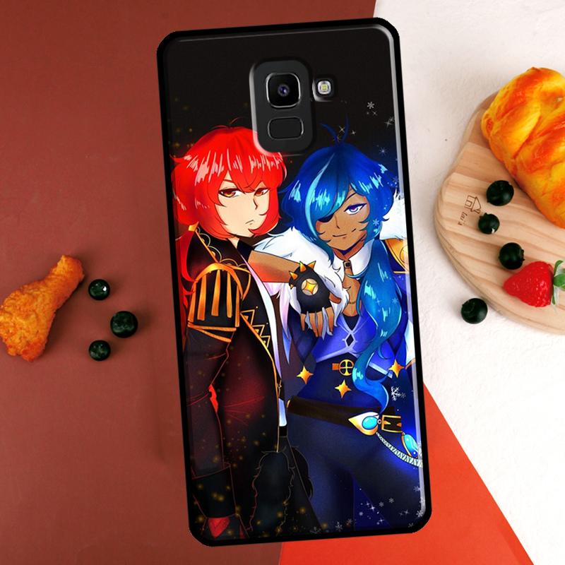 Kaeya and Diluc Genshin Impact Case For Samsung Galaxy M31 M21 M53 M11 M13 M32 M52 M15 M35 M55 M14 M34 M54 M06 M16 M36 M56