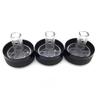 3pcs/set Air Conditioning Knob Aluminum Alloy AC Knob Heat Control Button For Geely Panda 2009-2017 Accessories