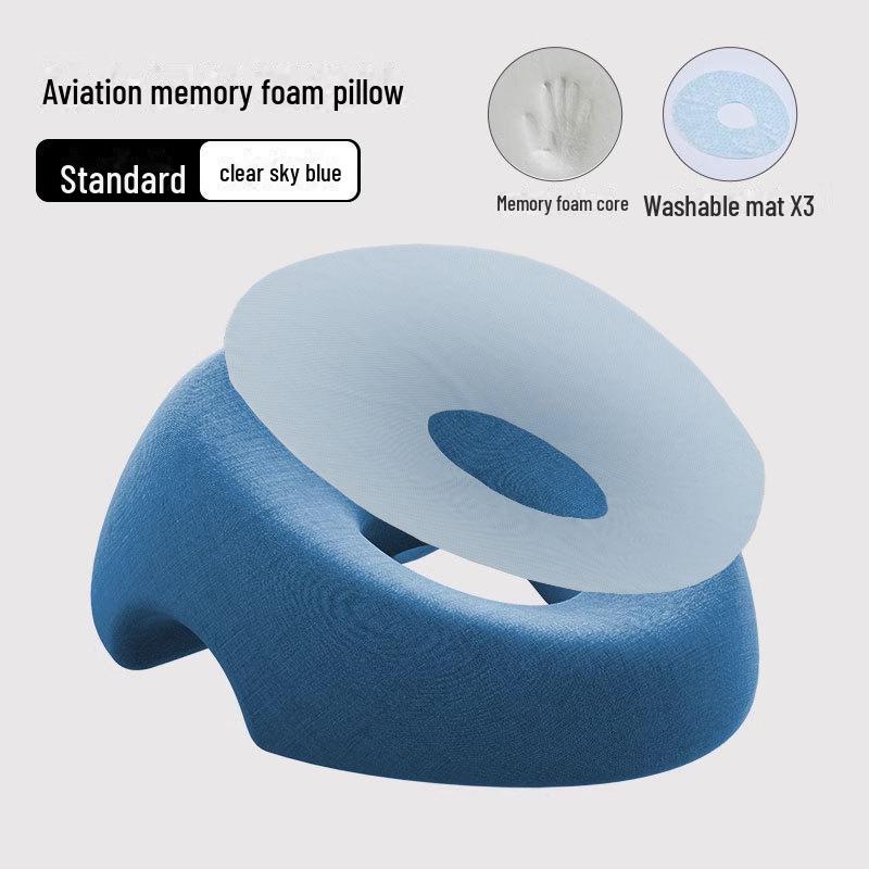 Memory Foam Beauty Salon Pillow for Massage and Relaxation with Face Hole