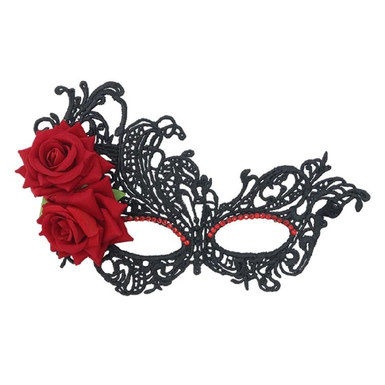 Halloween Maskeradmask Spetsögonmask Venetiansk Mask Halvansiktig Spetsmask Mardi Gras-mask Karnevalsfest Kostymbal