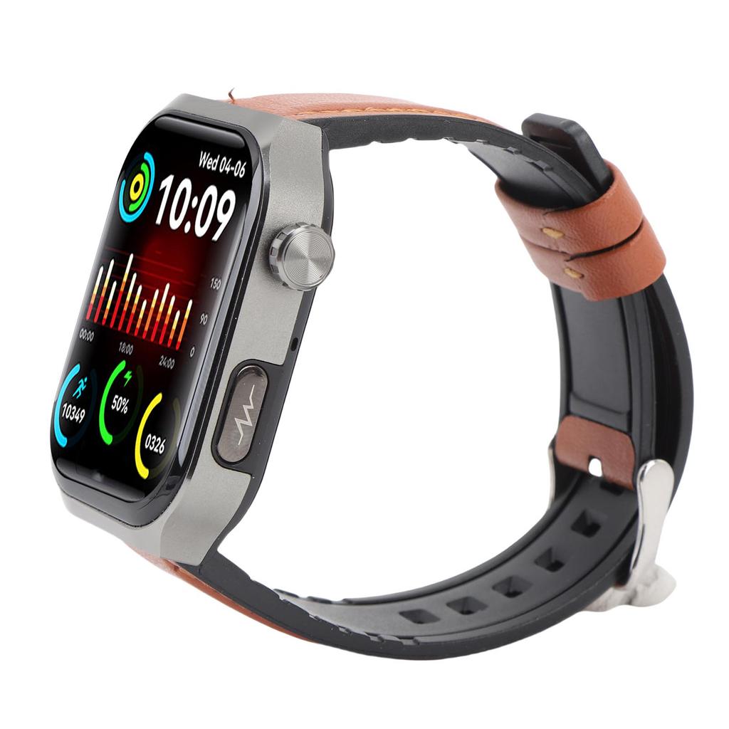 Smart Watch for Men Women 2.1 Inch LCD Touchscreen Bluetooth IP67 Water Proof Sleep Tracking Call SOS Sports Smartwatch