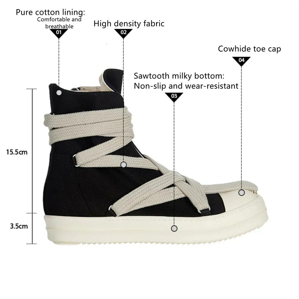 Moderiktiga vintage Pentagram High Top Sneakers, Herrskor, Unisex Casual Sportskor, Platåskor, Stora Storlekar