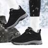Fashion Women Warm Fur Lined Winter Snow Boots Luxury Brand Waterproof Ankle Boots Outdoor Suede Leather Hiking Shoes Men's Short Boots