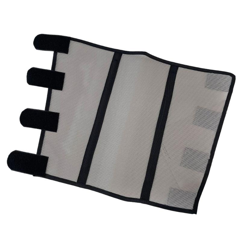 Horse Fly Leggings Breathable Plastic Meshes Horse Leg Wraps for Mosquitoes Bites Proof Cycling Leg Fly Boot