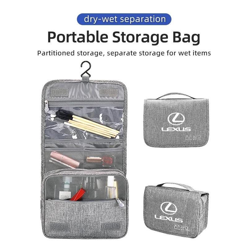 Auto-Kulturbeutel Kosmetiktasche Reise-Werkzeug-Organizer Innenraum für Lexus CT200h ES250 ES300h IS250 IS200 GS300 GS460 GX470 ES
