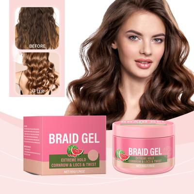 Gel-Wasser-Styling, feuchtigkeitsspendendes Öl, Kopfgel, Styling-Wasser, Haarspray, Friseursalon-Gel-Creme, Styling-Haarwachs.