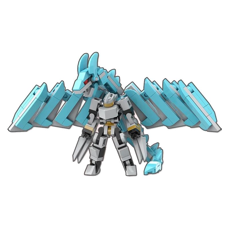 

Экзоскелет меха строительные блоки мелкие частицы миниатюрный боевой робот сборная модель мальчики и девочки подарок детская игрушка PDF Manual