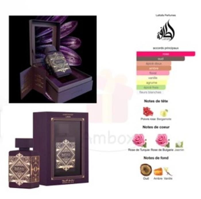 Perfume - Lattafa - Badee Al Oud - 100ml - Eau De Parfum - Oriental, Amber, Gourmand