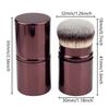1Pcs Retractable Kabuki Brush Retractable Foundation Brush Foundation Powder Contour Makeup Brushes Portable Make Up Brushes