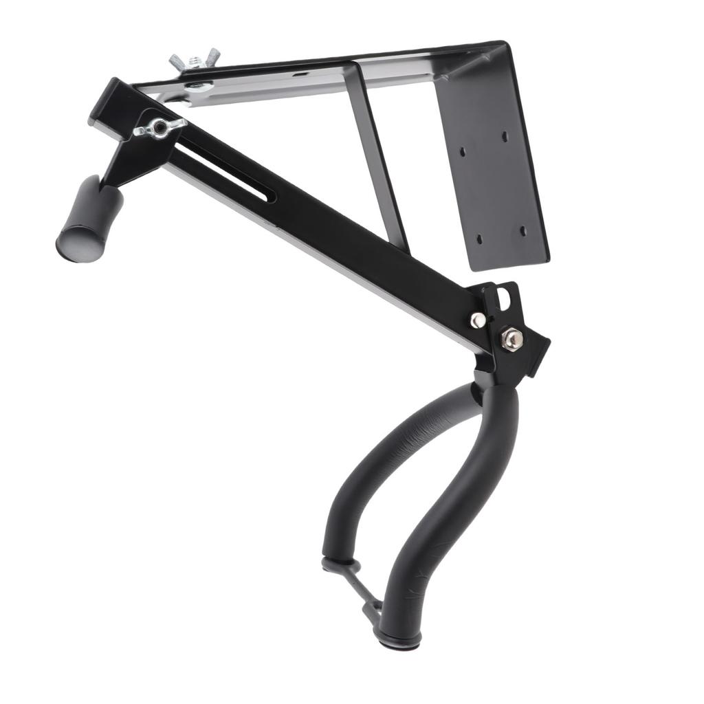 Alto Sax Wall Mount Stand Metal Sponge Hold Tenor Saxophone Securely Save Room Space