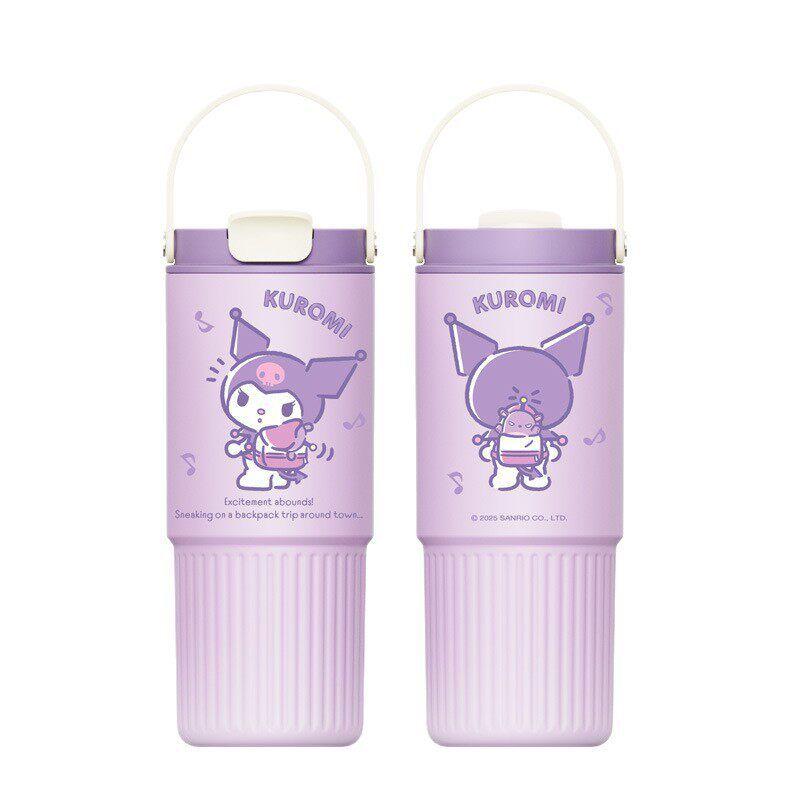 Sanrio Large-Capacity Thermos Cup 2026 New Model Ice Cup with High Aesthetic Value, Straw, Tea Brewing Cup, Birthday Gift