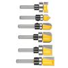 6mm Shank Bowl And Tray Router Bit Round Nose Trimming Machine Milling Cutter Woodworking Router Bit Round Bottom V-shaped