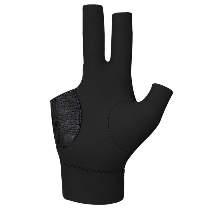 Unisex Non-Slip Three-Finger Billiards Gloves - Light, Breathable, Highly Elastic