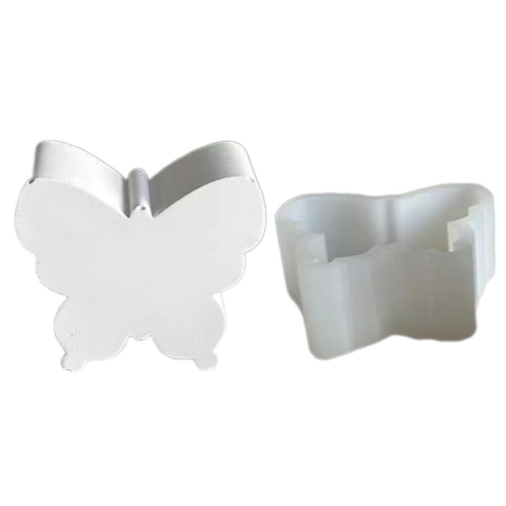 Silicone Soap Molds Candle Mould Butterfly Silicone Crafts Moulds Deer Figurine Mold Suitable for Figurine Ornament