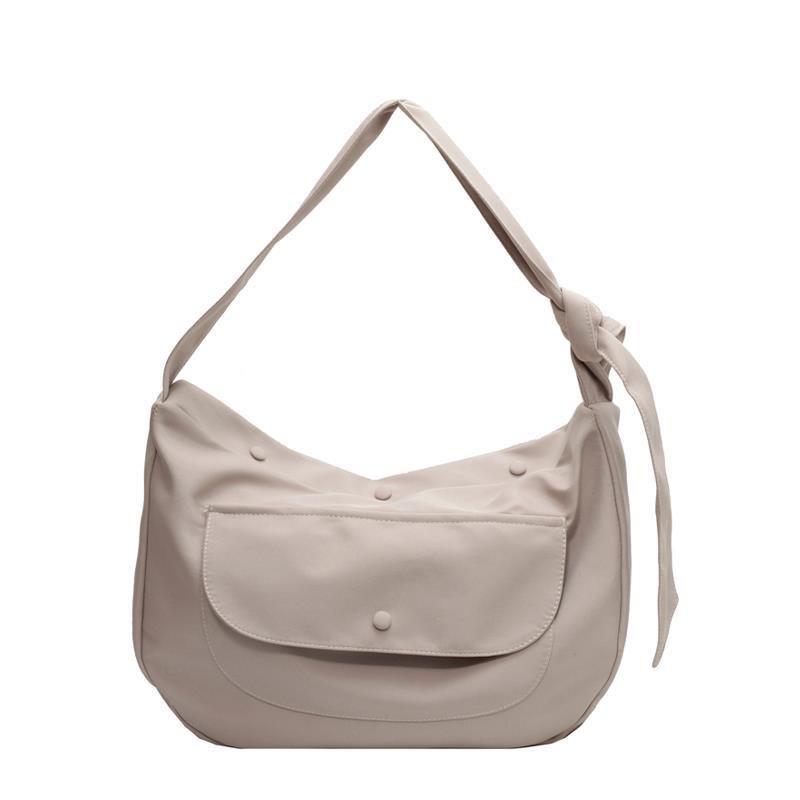 Designer Nylon Women's Shoulder Bags School Book Messenger Tote Handbags Large Capacity Casual Shopper Crossbody Bag for Women