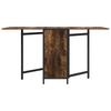 Dining Table 144 x 60 x 75 cm Particleboard Smoked Oak Finish