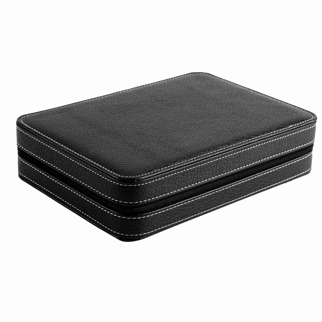 1Pc 8 Grids Watch Display Storage Box Portable Zippered Travel Collector Case Organizer New