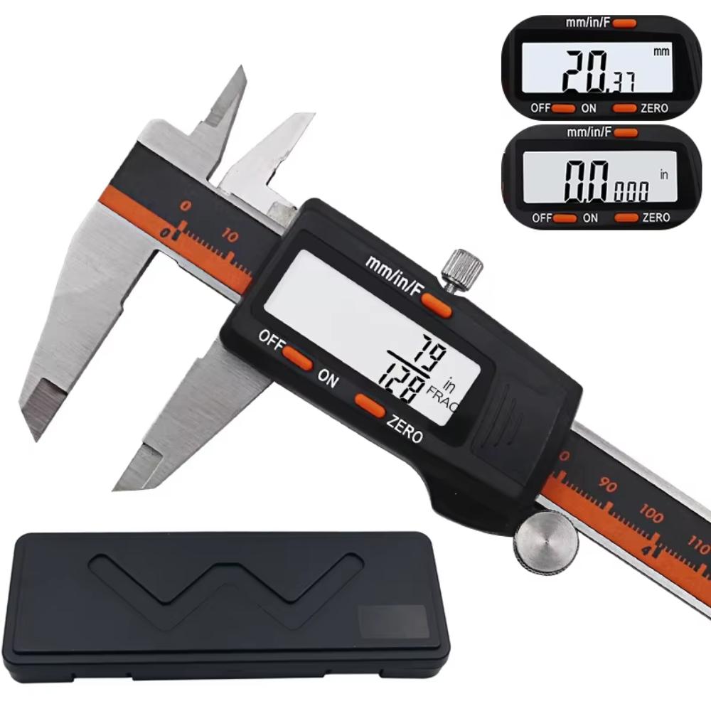 6 Inch Vernier Caliper Auto-Off Feature Measuring Tool Accurate Digital Caliper  Engineering