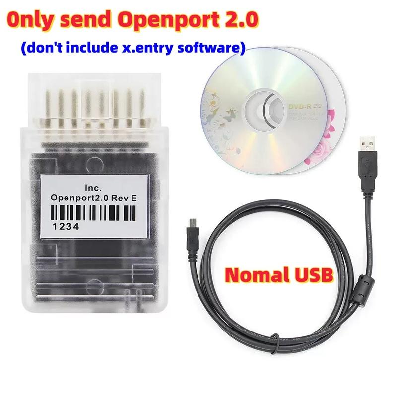 Xentry Pass Thru 2025.09 Xentry 2023.12 Diagnostic Software with Tactrix Openport 2.0 ECU Chip Tuning Tool OBD2 Scanner Tool