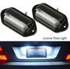 6 LED Mini Car License Number Plate Light  Universal Truck RV Trailer Tail License Plate White Lighting Bulbs Waterproof 12-24V