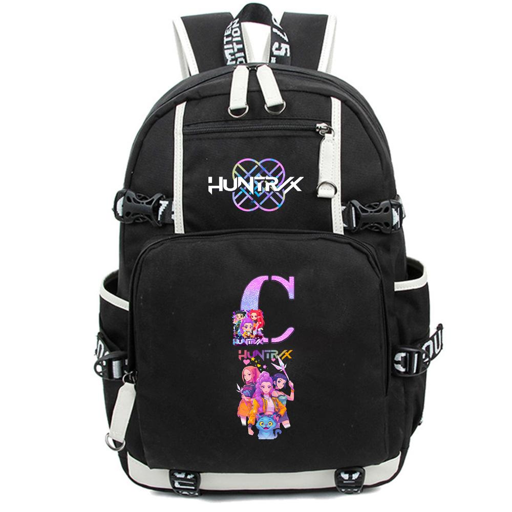 Roztomilý Kreslený K-Pop Lovci Démonů Batoh Velká Kapacita Školní Taška na Knihy Laptop Unisex Studenti Chlapec Dívka Školní Taška Cestovní Outdoorová Taška