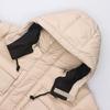 Puma Logo Print Hooded Loose Warm Cotton Jacket Women Outerwear Khaki 932542-04