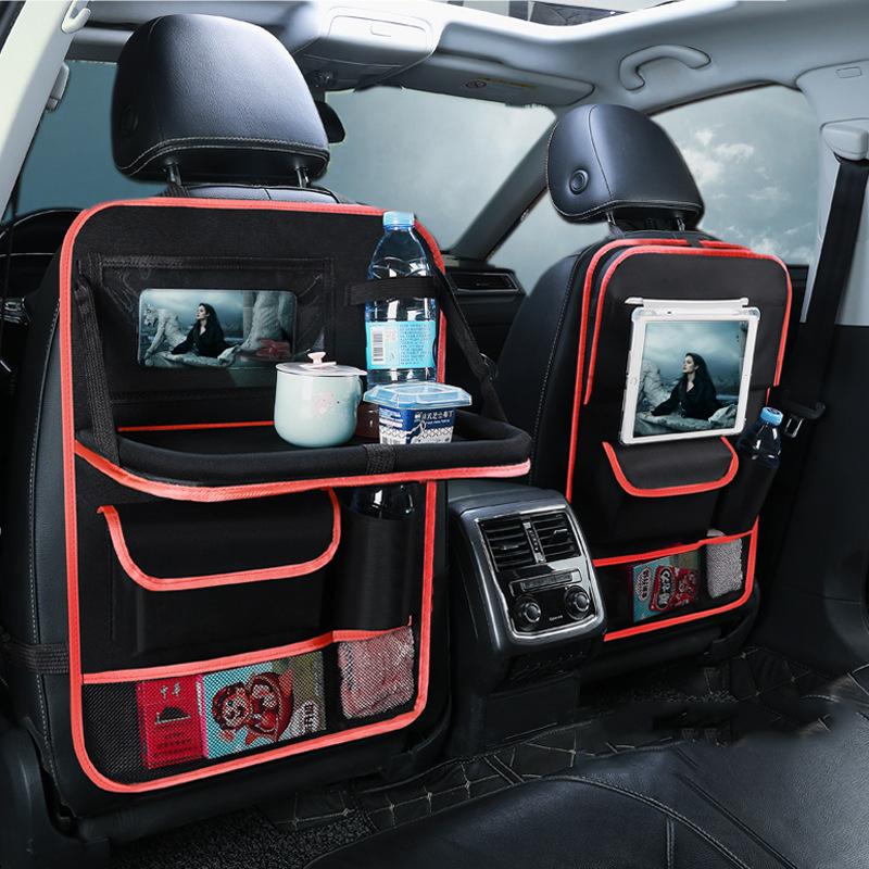 Universal Car Seat Organizer Multifunctional Multi-Pocket Organizer Tablet Holder Car Interior Accessory Organizer
