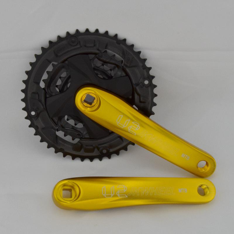 Guarnitura per Mountain Bike a 27 Velocità: Pedivella in Alluminio 170mm, Corona 44-32-22T, Pacco Pignoni a 9 Velocità, Speciale Off-Road