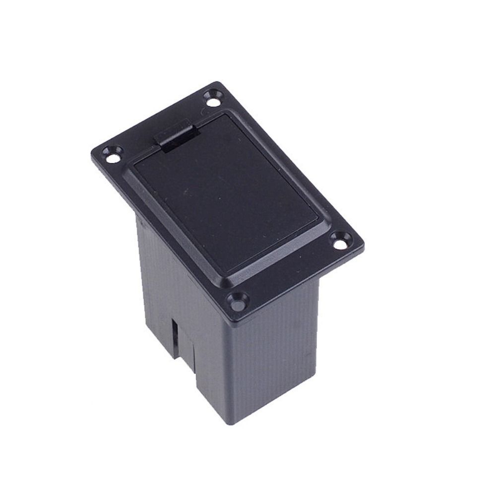9V Battery Holder Black Battery Case New Guitar Pickup Battery Box
