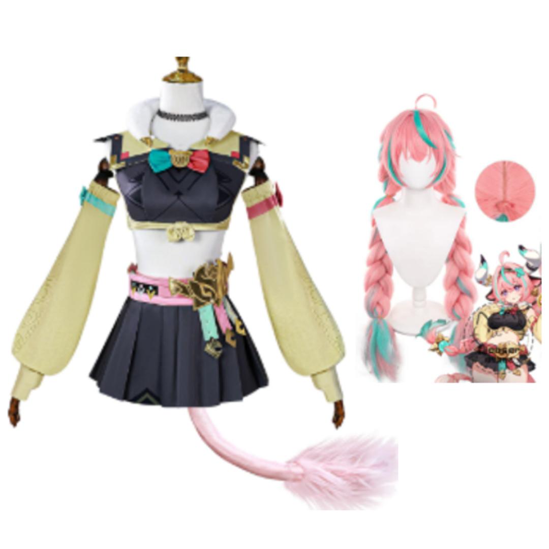 Varesa Cosplay Game Genshin Impact Costume