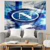 1PC Napoli Blue Energy Symbol Tapestry, Unique Design Tapestry, Suitable for Bedroom,Livingroom, Playroom,Heartwarming Holiday Gifts