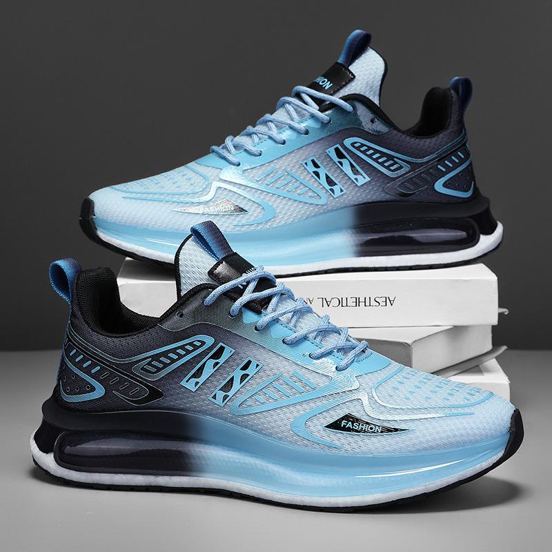 New 2025 Men's Shoes Summer Breathable Mesh Comfortable Sports Shoes Youth Ultra-light Non-slip Wear-resistant Casual Running Shoes