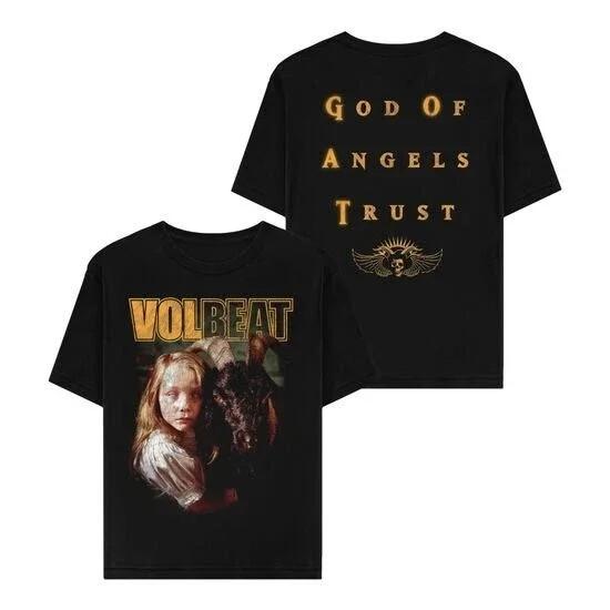 Volbeat Concert 2025 God Of Angels Trust Goat Greatest Of All Tours T-Shirt Unisex T-Shirt S