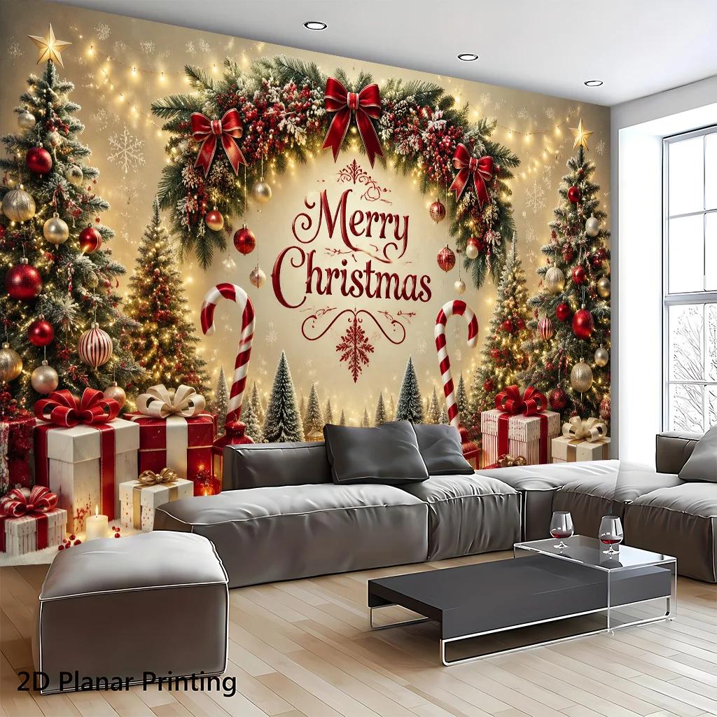 Theme celebration scene with decorative background fabric applicable to multiple scenes artistic wall fabric for living room
