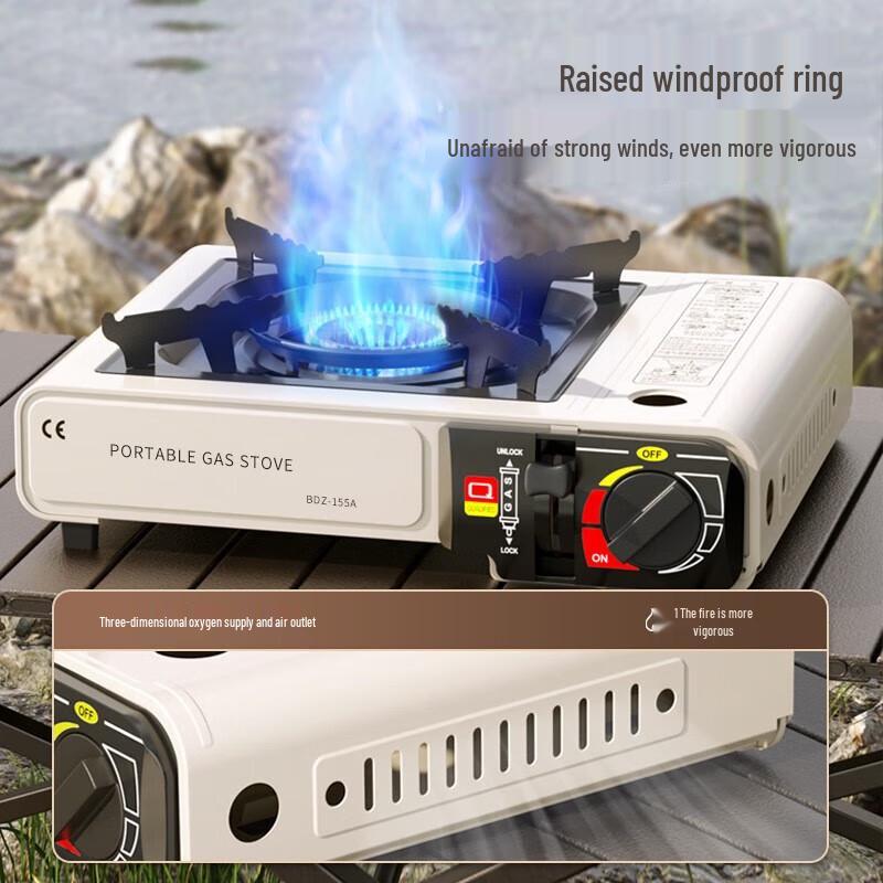Fitoor Tragbarer Kassettenkocher BBQ-Set