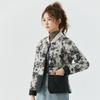 Women's Fall and Winter Long-sleeved Warm Light Chinese Style Fashion Casual Threaded Collar Outside The Cotton Cotton Clothing 2522