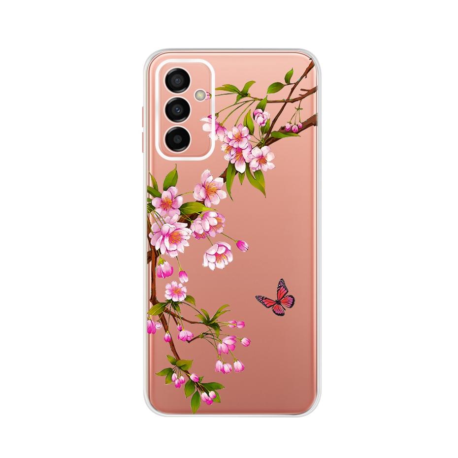 Měkké silikonové pouzdro pro telefon Samsung Galaxy M23 Nárazník Průhledný TPU zadní kryt pro Samsung M23 M 23 5G SM-M236B Fundas
