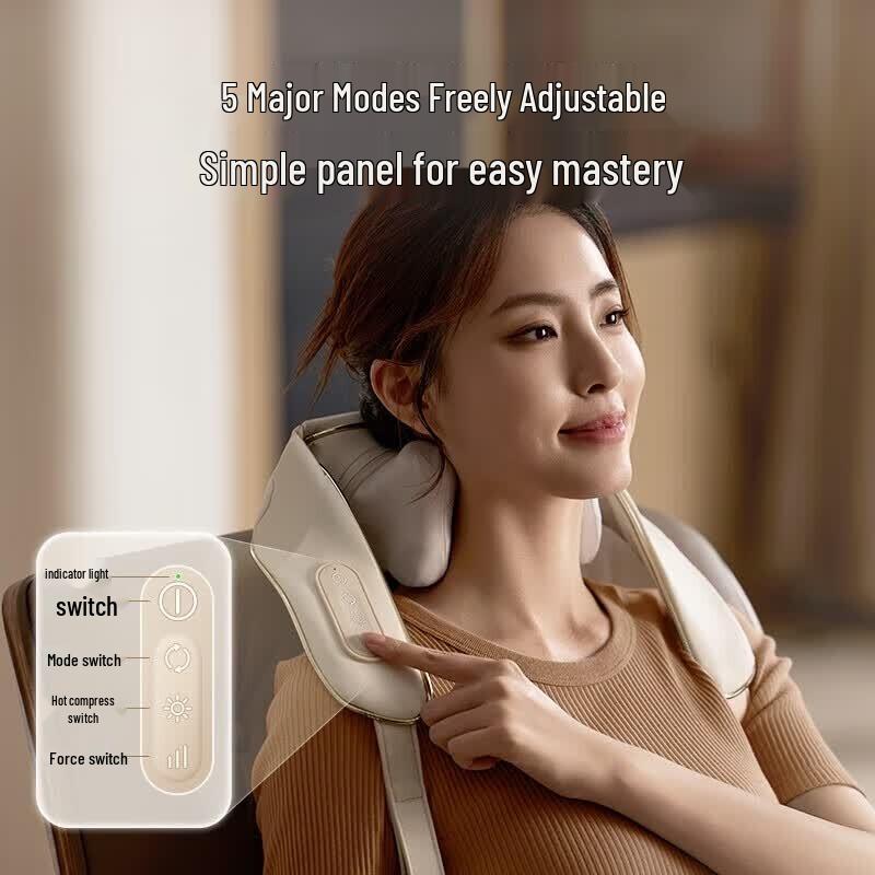 Philips Neck and Shoulder Massager with Heat and Kneading CN plug (adapter included)