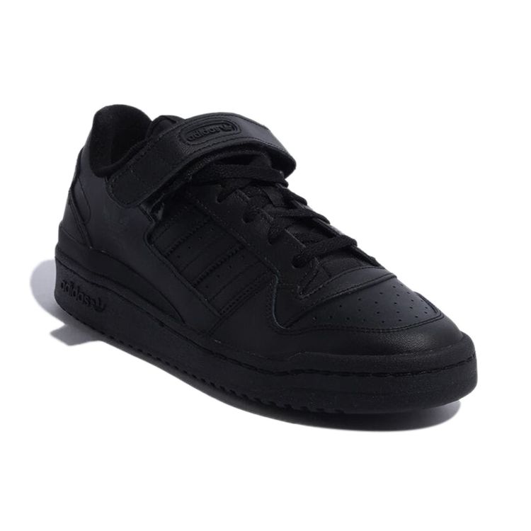 Adidas Forum Low Triple Black Unisex Sneakers Core-Black GV9766