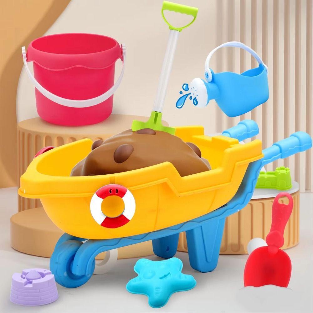 1 Set Plastic Beach Sand Play Toys Snow Shoveling Sand Molds Tools  Sand Beach Game