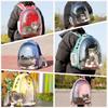 Cat Carrier Bags Pet Carriers Small Dog Cat Backpack Breathable Travel Space Capsule Cage Pet Transport Bag Carrying For Cat