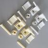1Pair White Beige Hinge Bolts Screw Hinge Mounting Fittings  Bathroom Hardware Replacement Parts