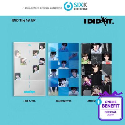 [Pre-order] Starship Rookie Boy Group IDID 1st Mini Album [I Did It] (+Online Benefit)