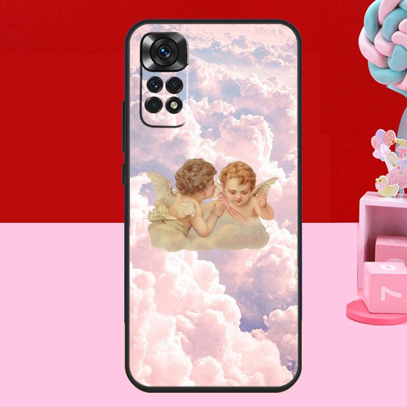 Renaissance Angel Aesthetic Case For Xiaomi Redmi Note 14 13 12 11 10 15 Pro Plus Redmi 15 C 10C 12C 13C 14C Soft Cover