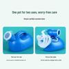 Men's 2000ML Large Plastic Urinal Bedpan with Tube, Scale, and Lid