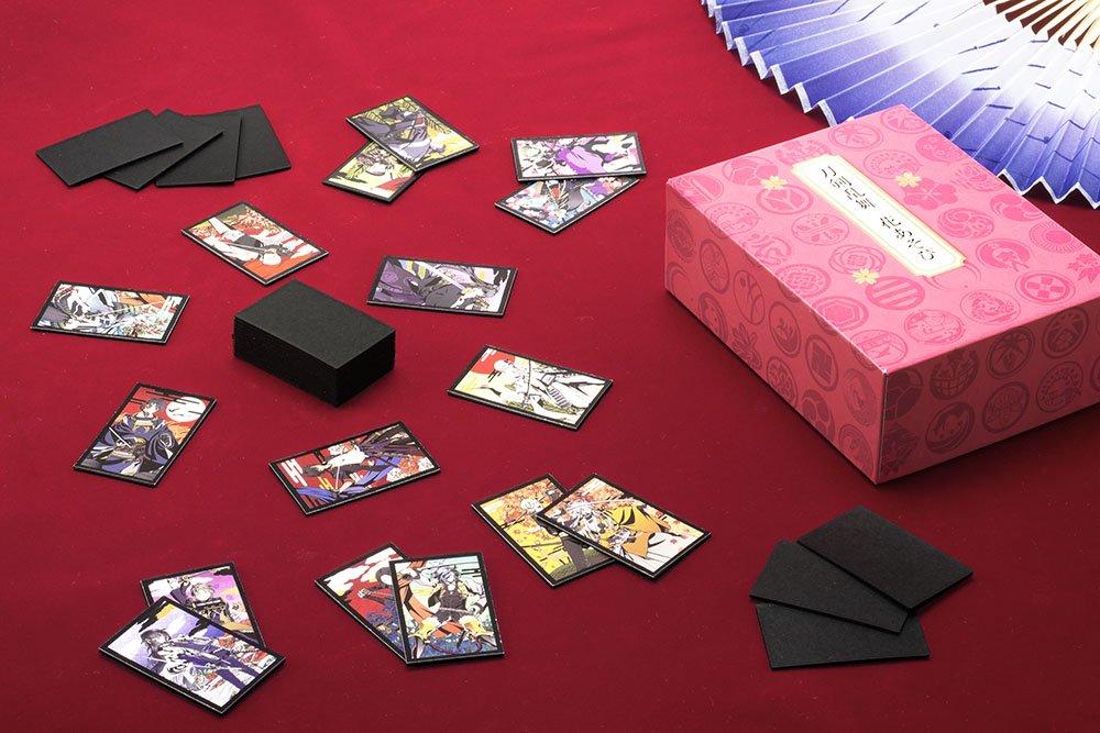 Yanoman [Made in Japan] Hanafuda Touken Ranbu -ONLINE- Hanaasobi Touken Danshi Character Hanafuda 48 Cards Cards with Flowers, Birds, Wind and Moon