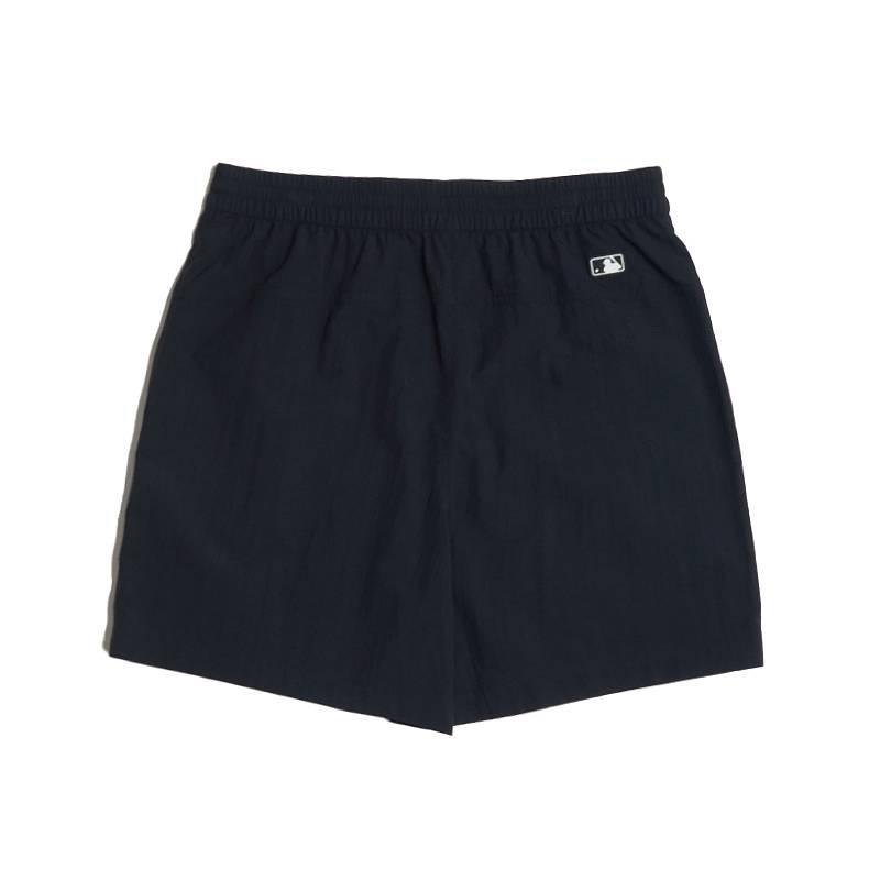 MLB New York Yankees SS26 Elastic Waist Mid Rise Solid Color Comfortable Casual Shorts Unisex shorts 3ASMB1663-50BKS