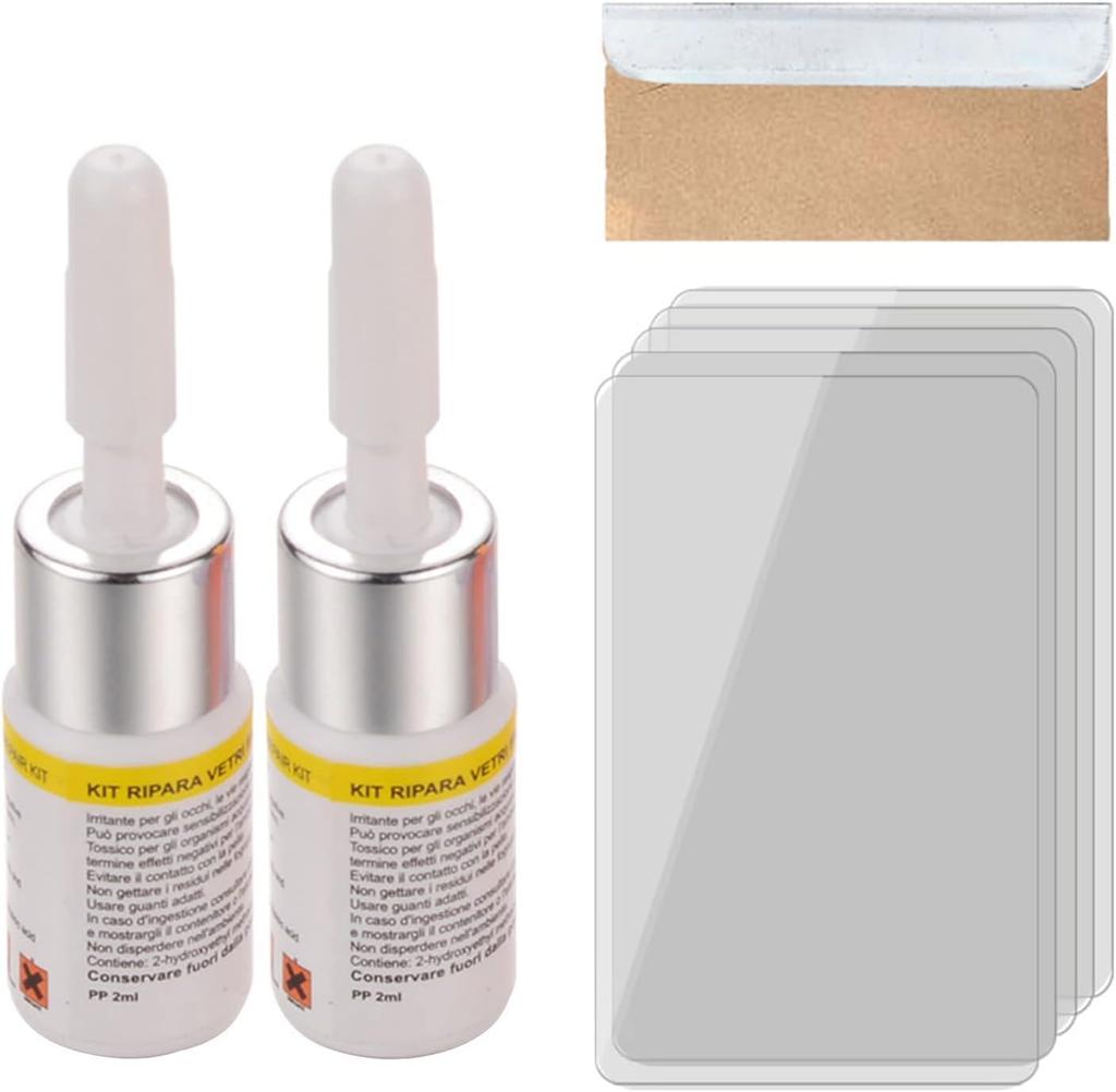 Bilglassreparatør Bilglassreparasjonssett Reparasjonssett Reparer enkelt sprekker i frontruten